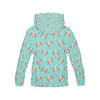 Beagle Paw Pattern Print Men Pullover Hoodie-grizzshop