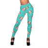 Beagle Paw Pattern Print Women Leggings-grizzshop