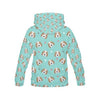 Beagle Paw Pattern Print Women Pullover Hoodie-grizzshop