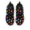 Bear Sweet Gummy Print Pattern Black Sneaker-grizzshop