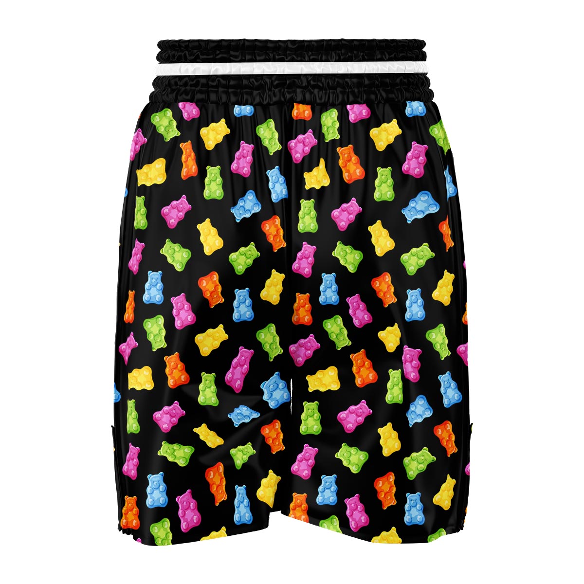 Bear Sweet Gummy Print Pattern Boxing Shorts-grizzshop