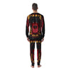 Beast Mouth Open Print Men's Pajamas-grizzshop