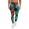 Beauty Of Outer Space Print Men's Leggings-grizzshop