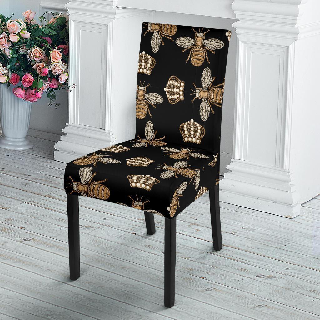 Bee Honey Gifts Pattern Print Chair Cover-grizzshop