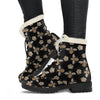 Bee Honey Gifts Pattern Print Comfy Winter Boots-grizzshop