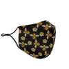 Bee Honey Gifts Pattern Print Face Mask-grizzshop