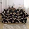 Bee Honey Gifts Pattern Print Loveseat Cover-grizzshop