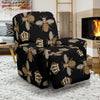 Bee Honey Gifts Pattern Print Recliner Cover-grizzshop