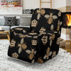 Bee Honey Gifts Pattern Print Recliner Cover-grizzshop