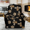 Bee Honey Gifts Pattern Print Recliner Cover-grizzshop