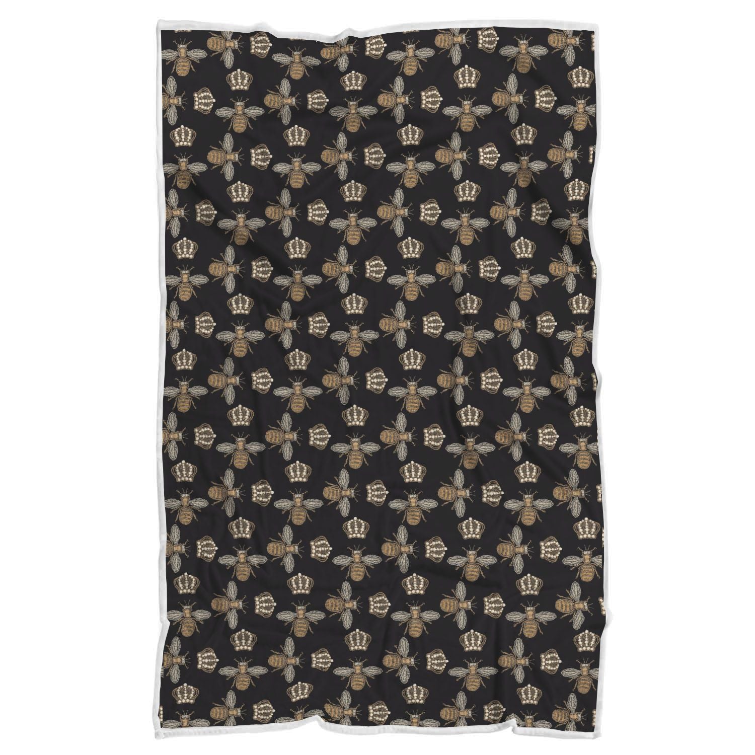 Bee Honey Gifts Pattern Print Throw Blanket-grizzshop