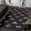 Bee Lovers Honey Gifts Pattern Print Floor Mat-grizzshop