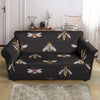 Bee Lovers Honey Gifts Pattern Print Loveseat Cover-grizzshop