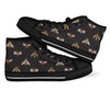 Bee Lovers Honey Gifts Pattern Print Men Women's High Top Shoes-grizzshop