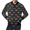 Bee Lovers Honey Gifts Pattern Print Men's Bomber Jacket-grizzshop