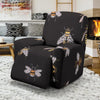 Bee Lovers Honey Gifts Pattern Print Recliner Cover-grizzshop