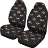 Bee Lovers Honey Gifts Pattern Print Universal Fit Car Seat Cover-grizzshop