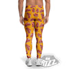 Beef Meat Steak Print Pattern Men's Leggings-grizzshop