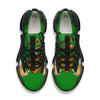 Beer And Clover St. Patrick's Day Print Black Gym Shoes-grizzshop