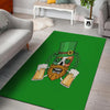 Beer And Clover St. Patrick's Day Print Floor Mat-grizzshop