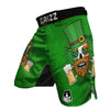 Beer And Clover St. Patrick's Day Print MMA Shorts-grizzshop