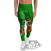 Beer And Clover St. Patrick's Day Print Men's Leggings-grizzshop