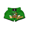 Beer And Clover St. Patrick's Day Print Muay Thai Boxing Shorts-grizzshop
