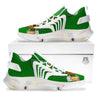 Beer And Clover St. Patrick's Day Print White Gym Shoes-grizzshop