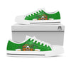 Beer And Clover St. Patrick's Day Print White Low Top Shoes-grizzshop