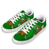 Beer And Clover St. Patrick's Day Print White Low Top Sneakers-grizzshop