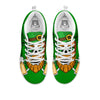 Beer And Clover St. Patrick's Day Print White Sneaker-grizzshop