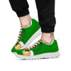 Beer And Clover St. Patrick's Day Print White Sneaker-grizzshop