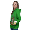 Beer And Clover St. Patrick's Day Print Women's Hoodie-grizzshop