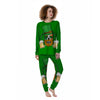 Beer And Clover St. Patrick's Day Print Women's Pajamas-grizzshop