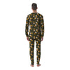 Beer And Hop Cone Leaf Print Pattern Men's Pajamas-grizzshop