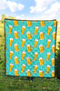 Beer Blue Pattern Print Quilt-grizzshop