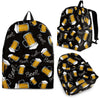 Beer Pattern Print Backpack-grizzshop