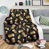 Beer Pattern Print Blanket-grizzshop