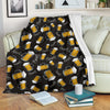 Beer Pattern Print Blanket-grizzshop