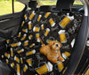 Beer Pattern Print Pet Car Seat Cover-grizzshop