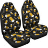 Beer Pattern Print Universal Fit Car Seat Covers-grizzshop