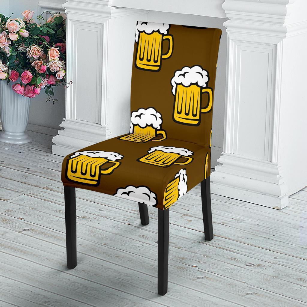 Beer Print Pattern Chair Cover-grizzshop