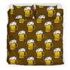 Beer Print Pattern Duvet Cover Bedding Set-grizzshop