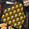 Beer Print Pattern Men's Apron-grizzshop