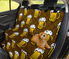 Beer Print Pattern Pet Car Seat Cover-grizzshop