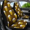 Beer Print Pattern Universal Fit Car Seat Covers-grizzshop