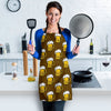 Beer Print Pattern Women's Apron-grizzshop