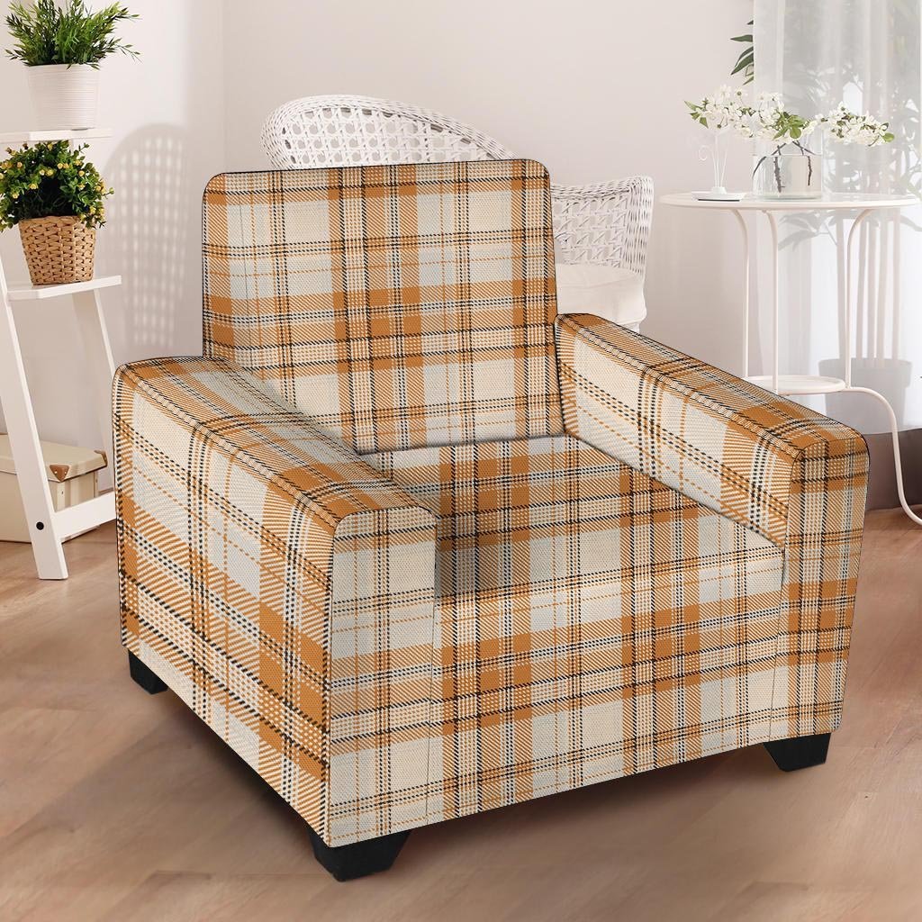 Beige armchair online covers