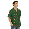 Bell Cute Christmas Print Pattern Men's Hawaiian Shirt-grizzshop