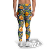 Bell Pepper Leaf Print Pattern Men's Leggings-grizzshop